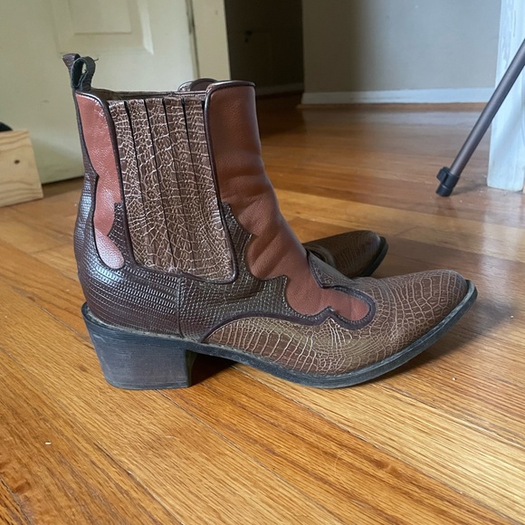 Free People Western Chelsea Boot sz 7.5 - Picture 3 of 5